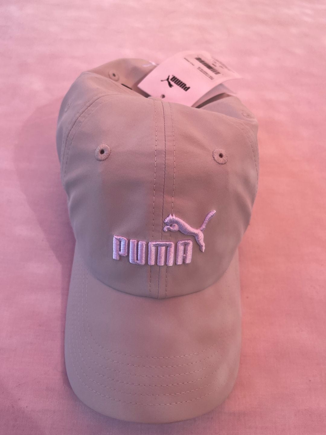 Puma Essentials No. 2 Logo Baseball Cap OS Pale Green 2