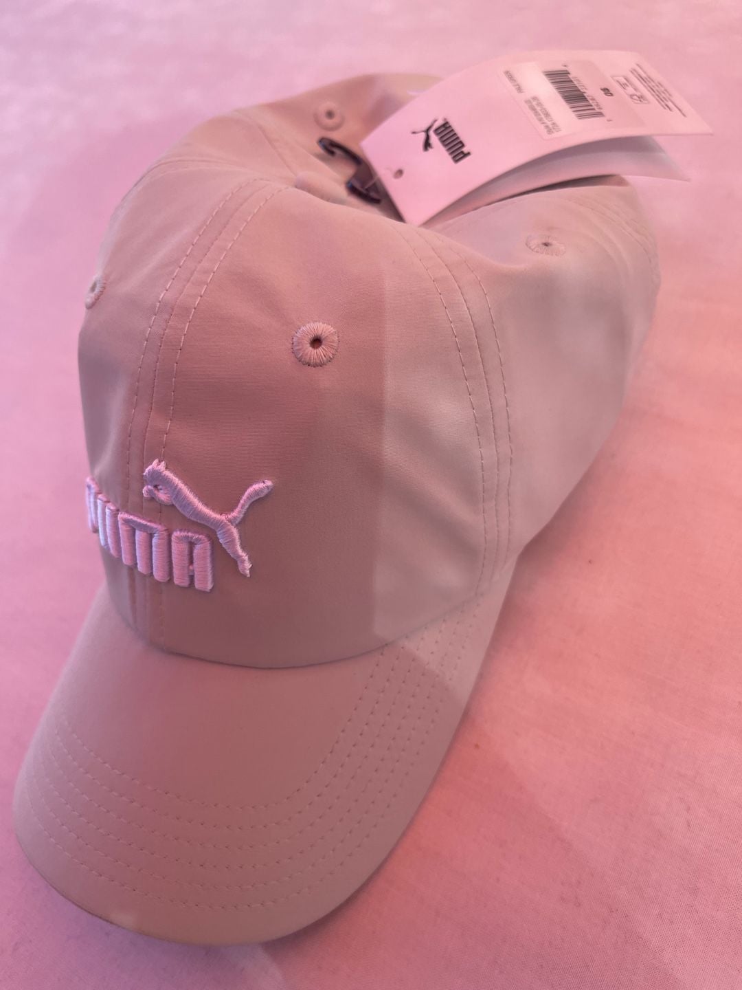 Puma Essentials No. 2 Logo Baseball Cap OS Pale Green 5