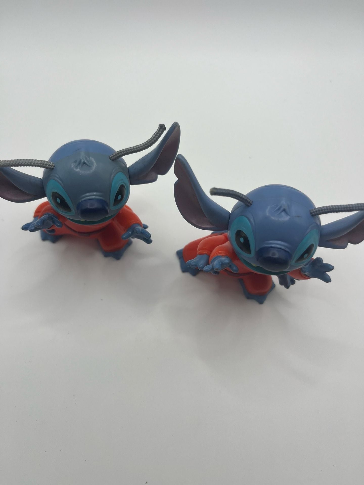 Disney McDonald's Lilo & Stitch Alien 626 Bobblehead Toy Lot of 2 2