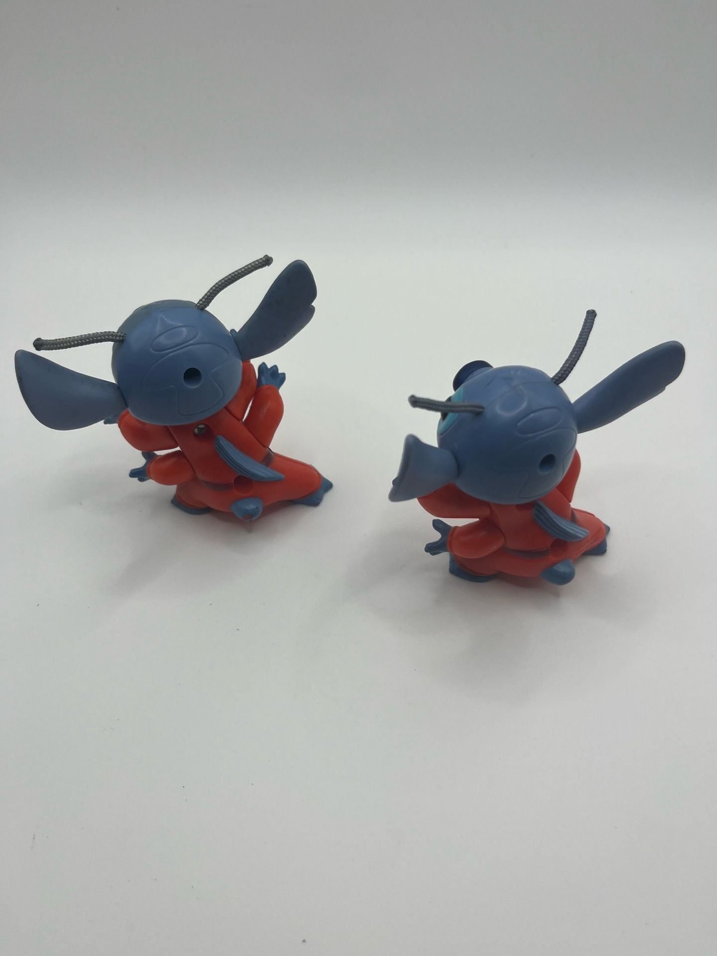 Disney McDonald's Lilo & Stitch Alien 626 Bobblehead Toy Lot of 2 3