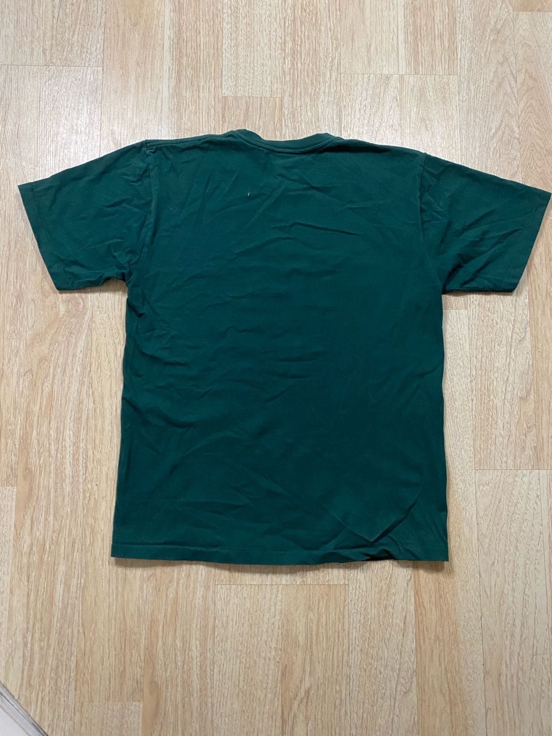 A Bathing Ape College Tee Size L Green Ape Head Graphic T-Shirt 7