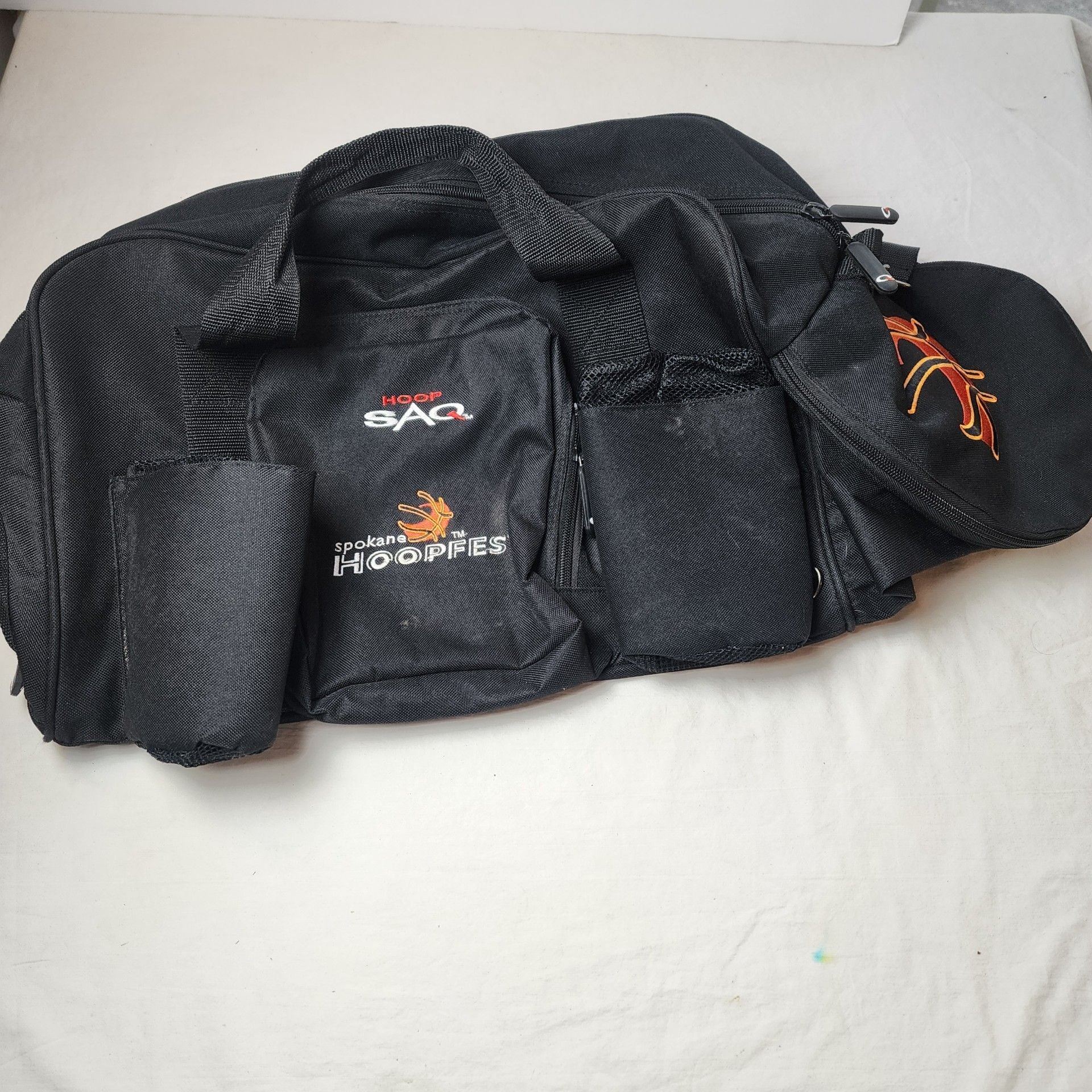 Spokane Hoopfest Hoop Sac Black Duffle Bag 2