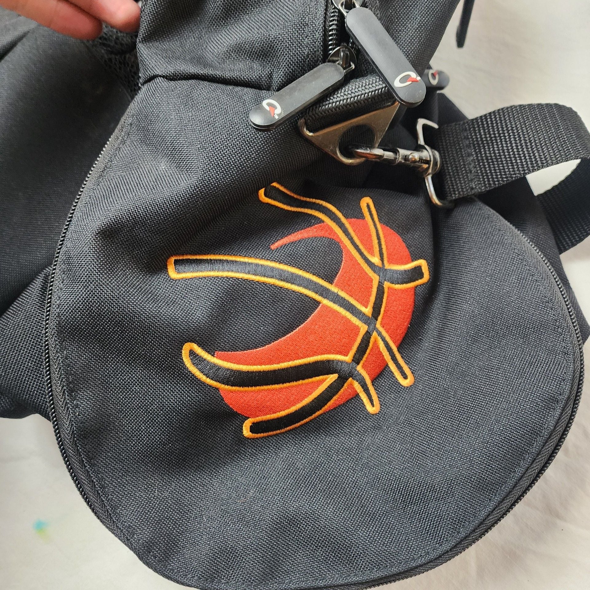 Spokane Hoopfest Hoop Sac Black Duffle Bag 4