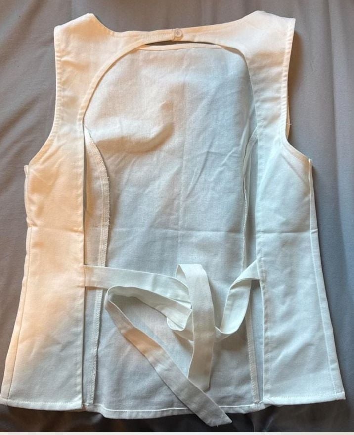 Princess Polly Lilitina Top White Open Back Tie 6