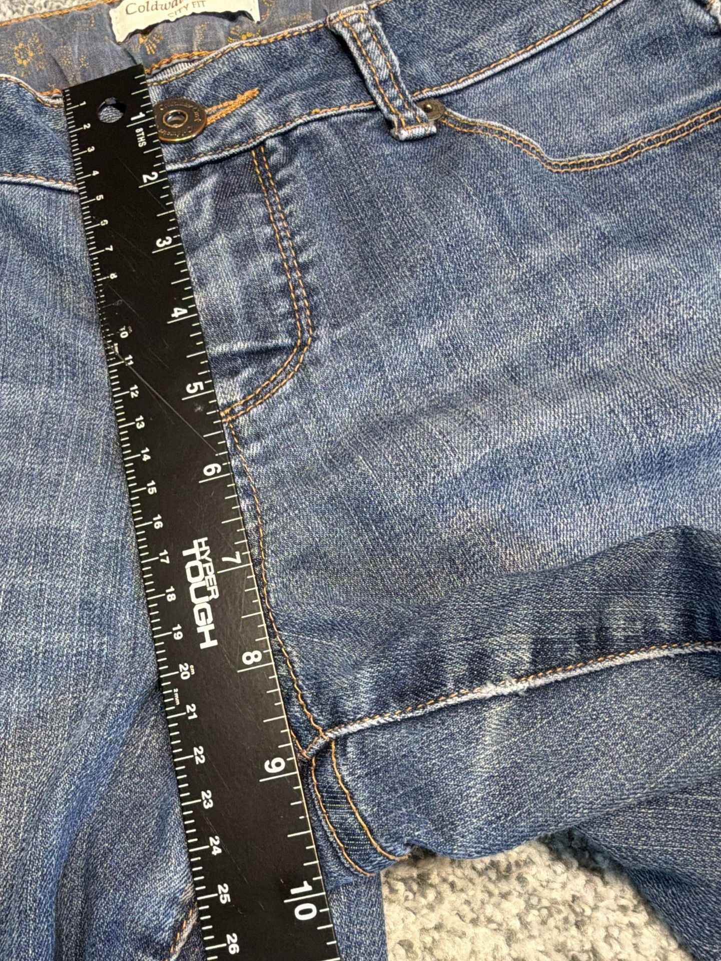 Coldwater Creek City Fit Women’s Jeans Size 6P Blue Denim Bootcut 5
