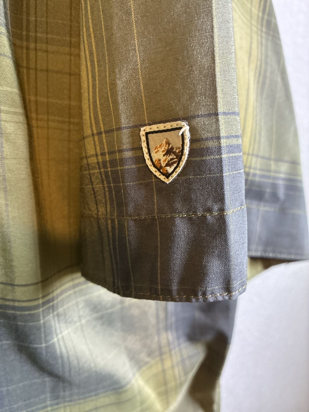 Kuhl Response Lite LS Shirt XXL Green Plaid Button Down 7