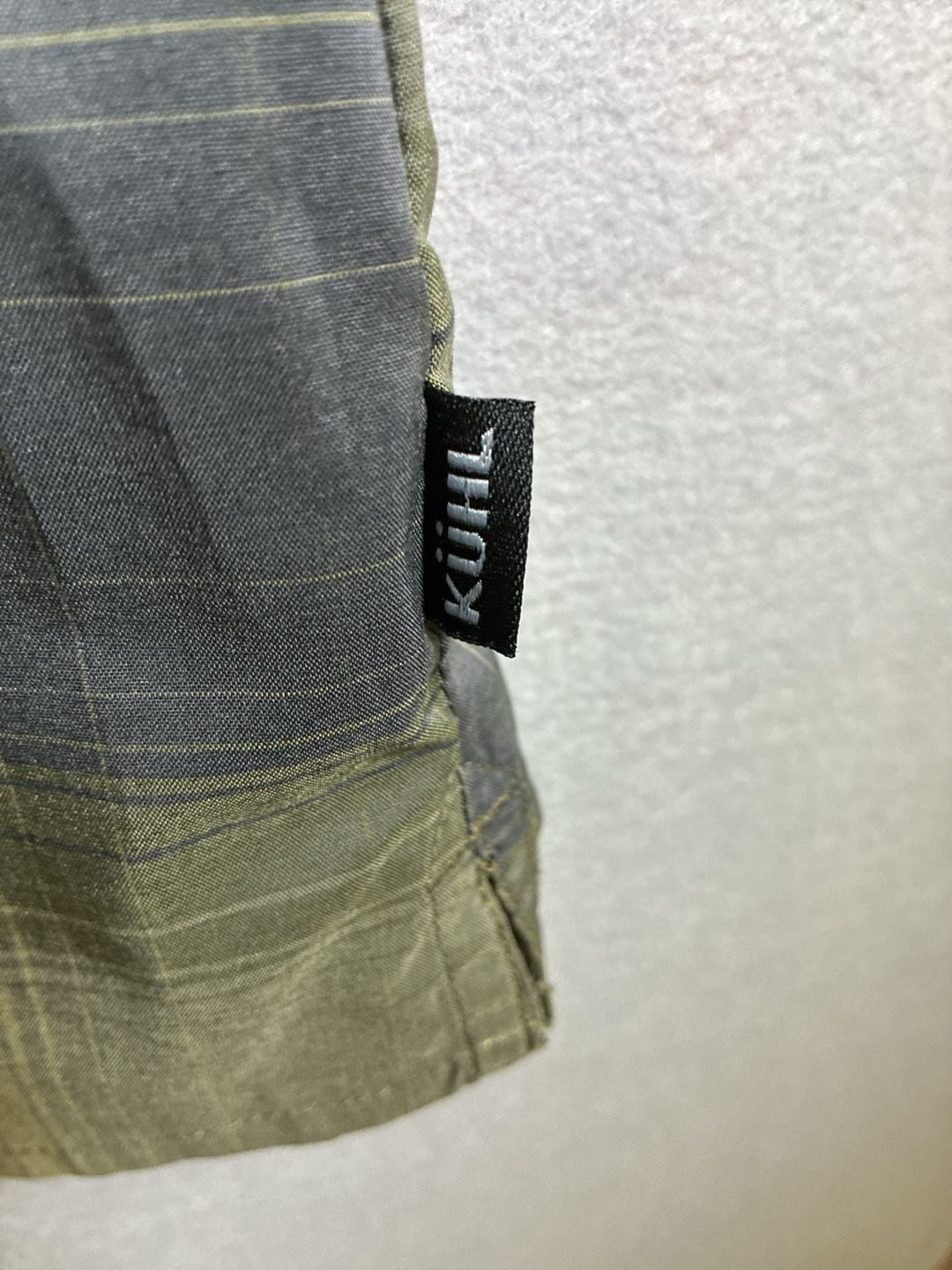 Kuhl Response Lite LS Shirt XXL Green Plaid Button Down 8