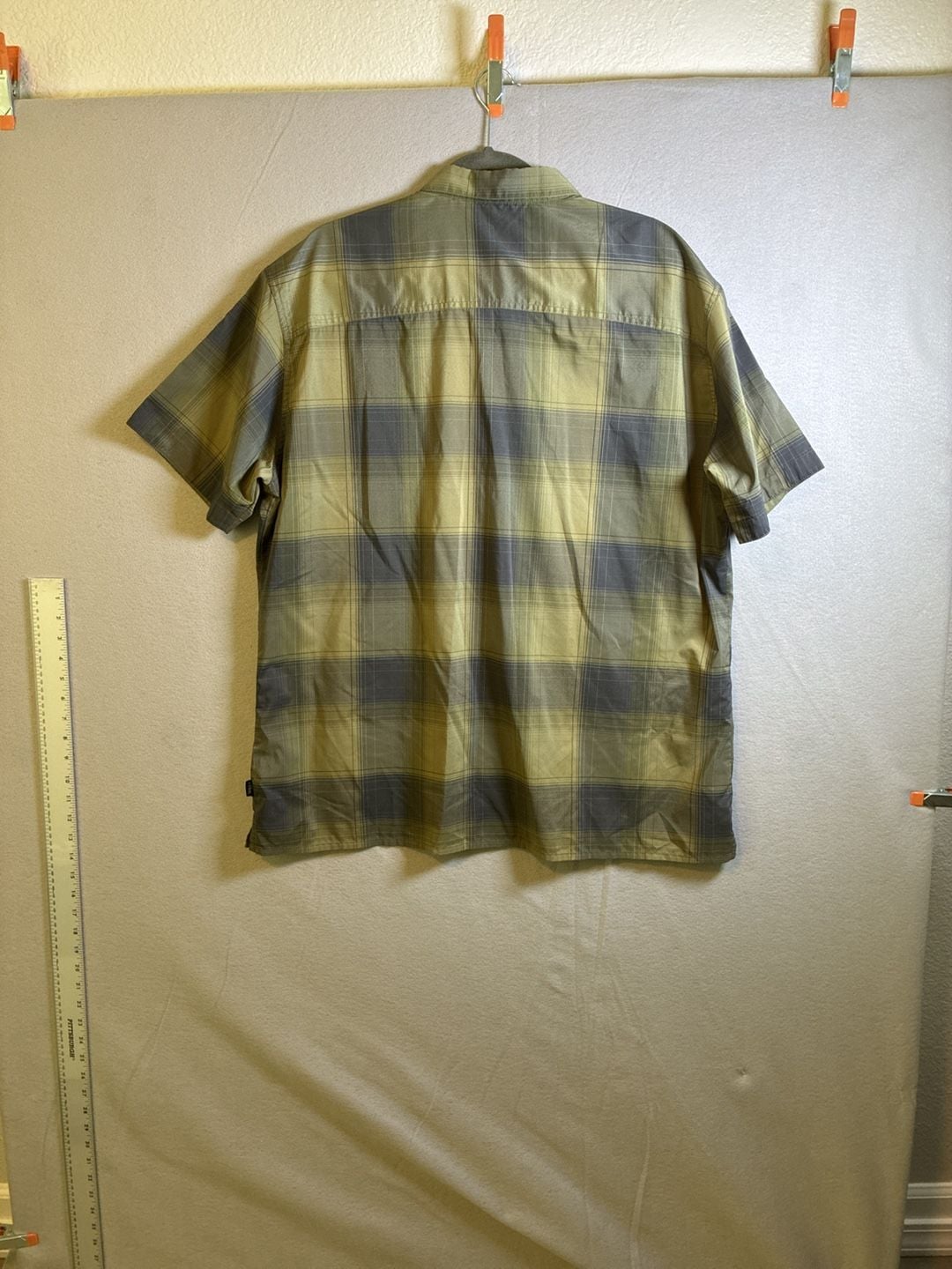 Kuhl Response Lite LS Shirt XXL Green Plaid Button Down 10