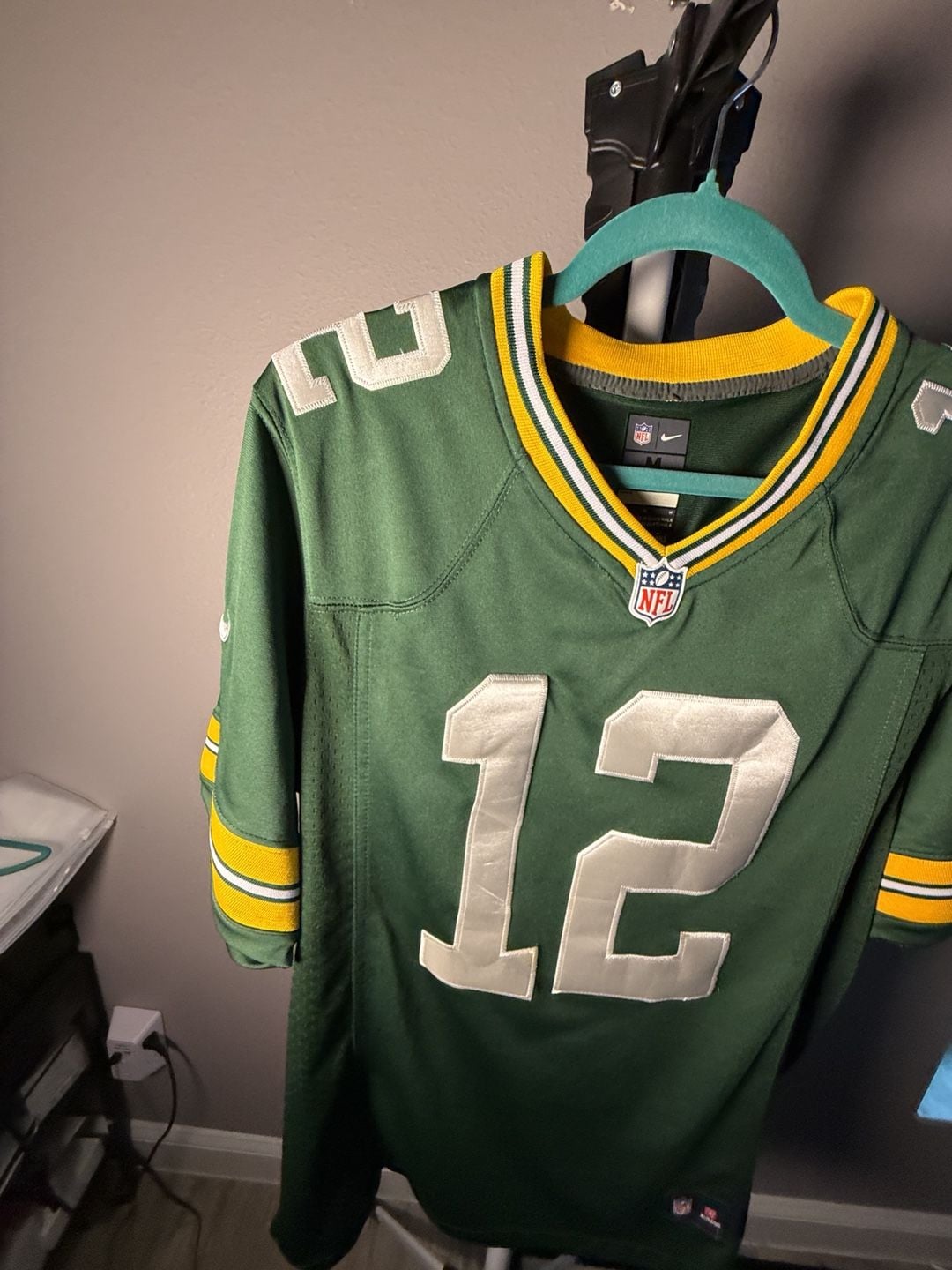 Nike Aaron Rodgers Green Bay Packers Jersey Size M 5