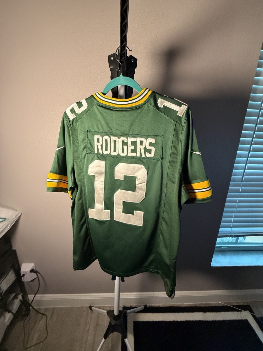 Nike Aaron Rodgers Green Bay Packers Jersey Size M 8