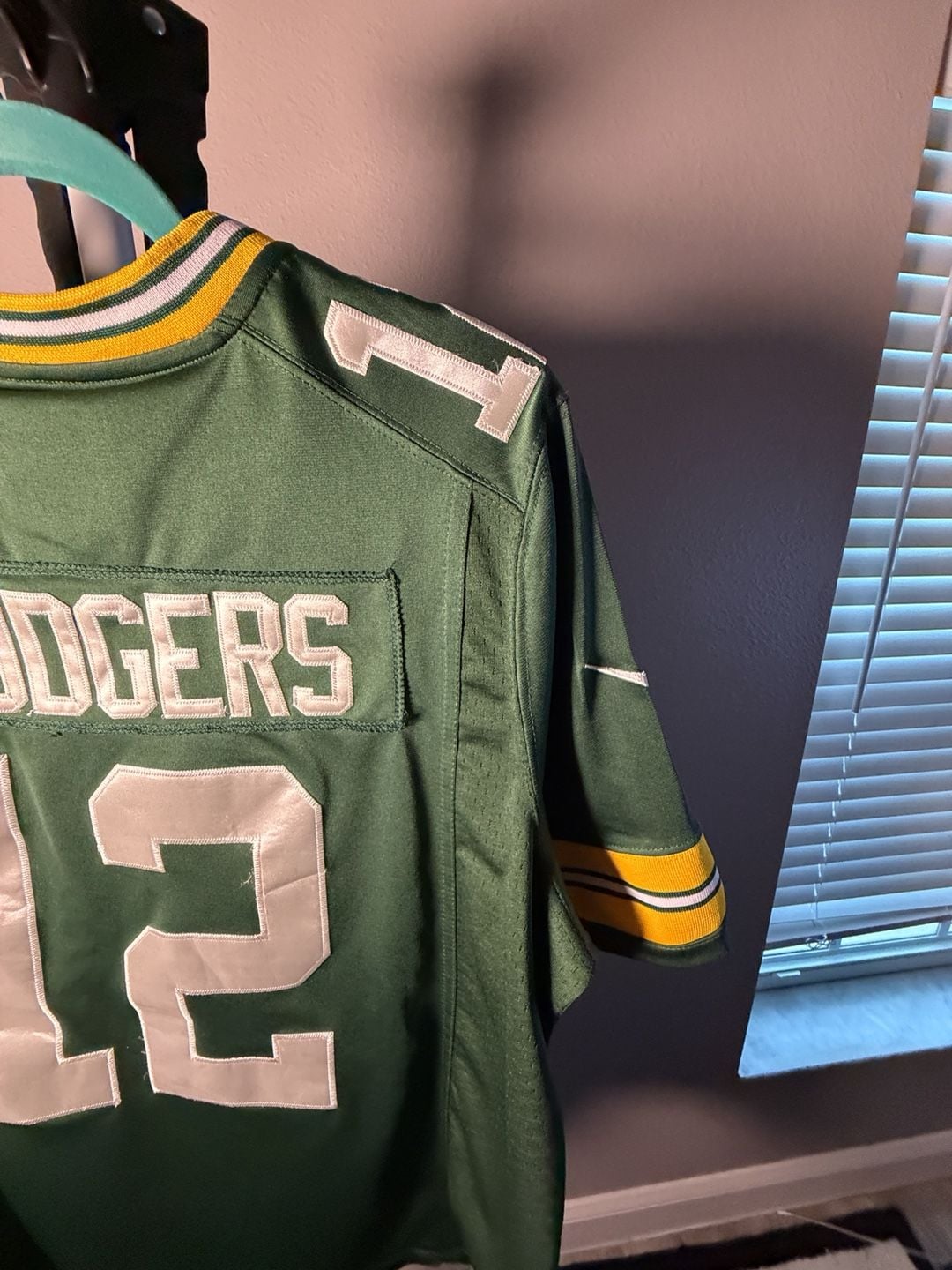 Nike Aaron Rodgers Green Bay Packers Jersey Size M 10