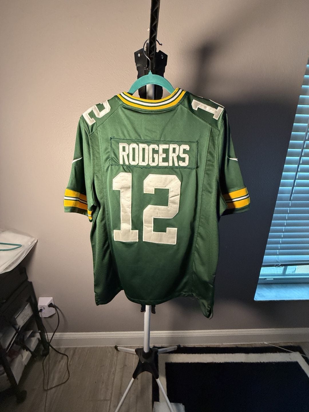 Nike Aaron Rodgers Green Bay Packers Jersey Size M 12
