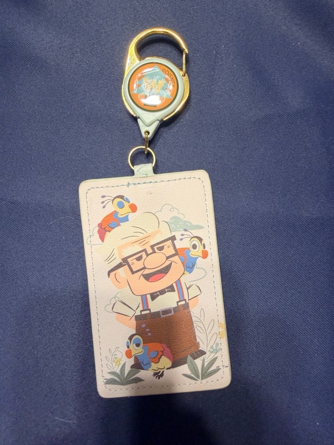Loungefly Disney Pixar Up Card Holder Lanyard 1