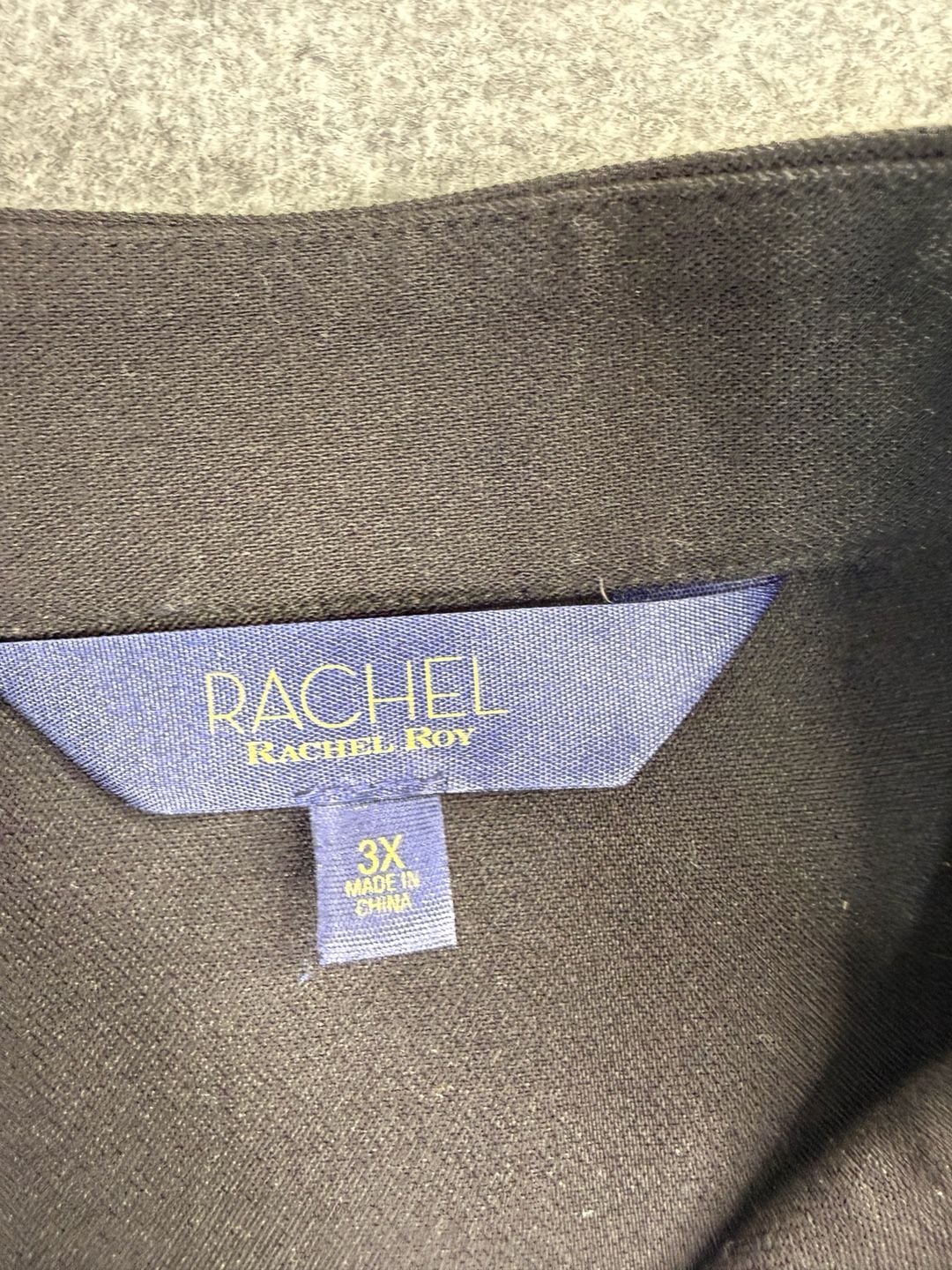 Rachel Roy Black Blazer Jacket Size 3X 3