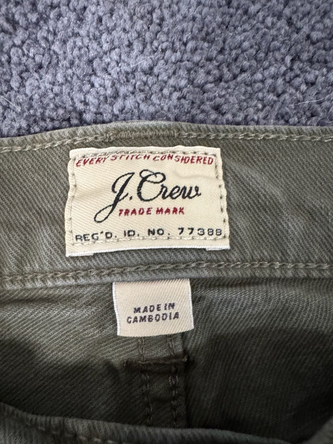 J.Crew 484 Slim Fit Jeans 32x32 Green Denim 3