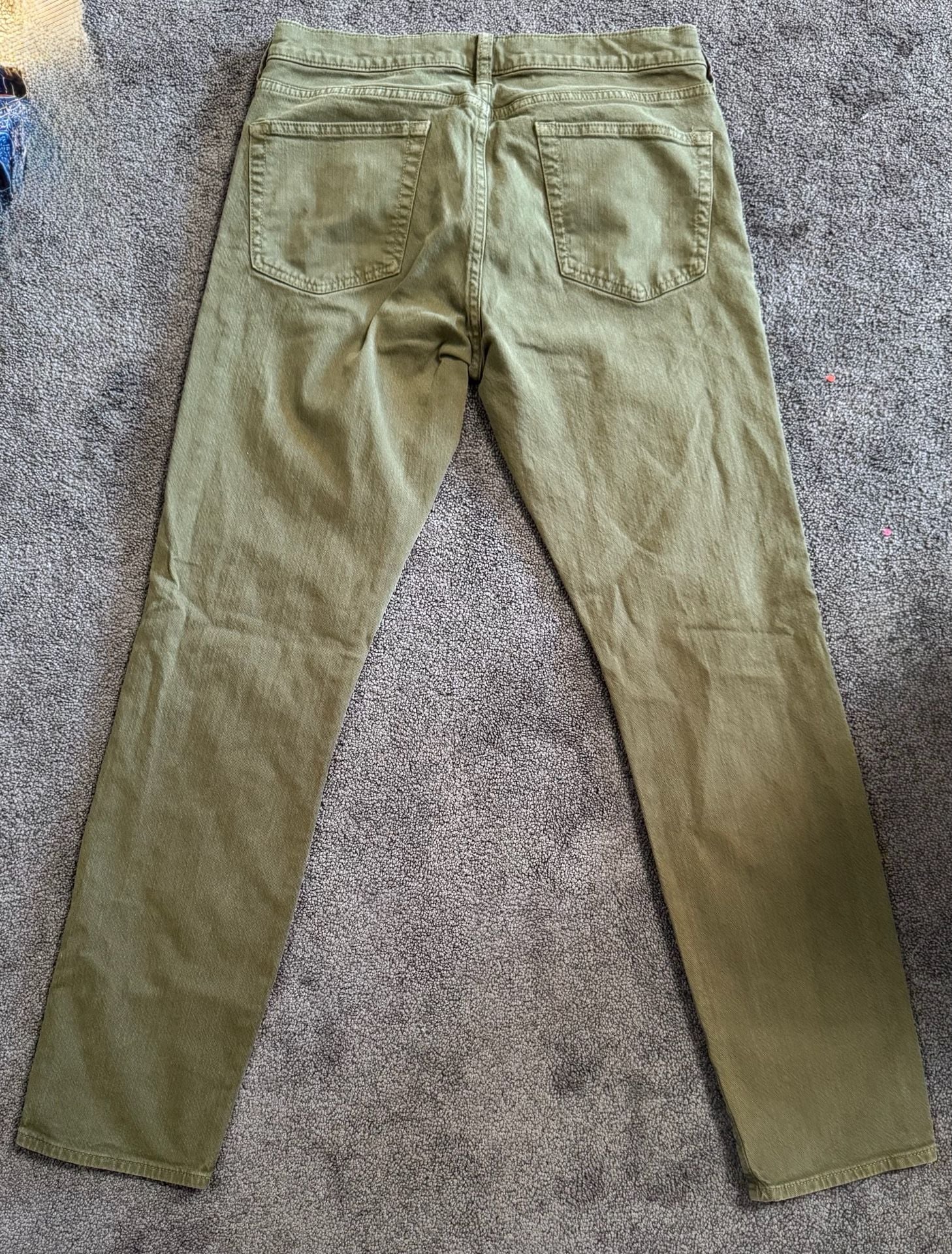 J.Crew 484 Slim Fit Jeans 32x32 Green Denim 4