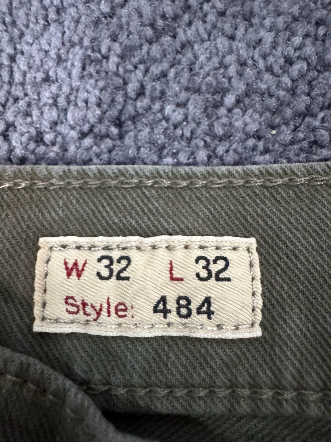 J.Crew 484 Slim Fit Jeans 32x32 Green Denim 13