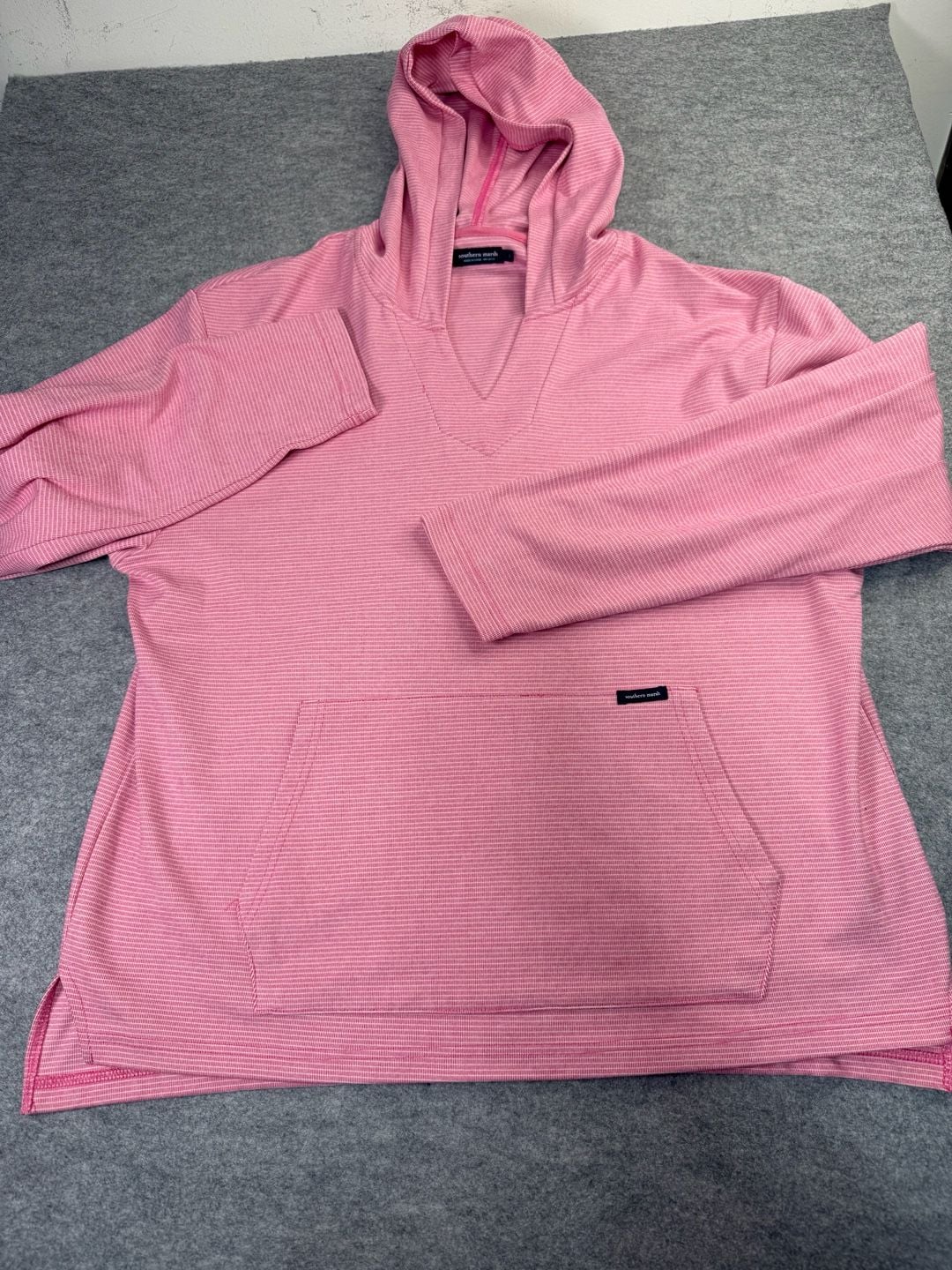 Southern Marsh Sandbar Performance Hoodie Size 1 Pink 2