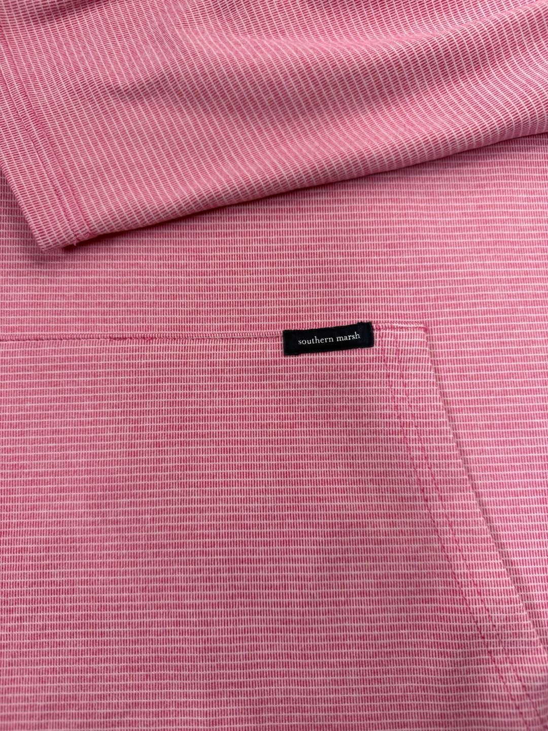 Southern Marsh Sandbar Performance Hoodie Size 1 Pink 4