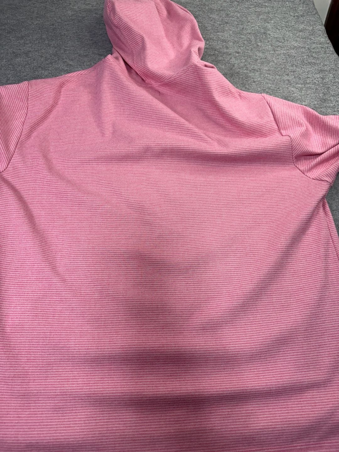 Southern Marsh Sandbar Performance Hoodie Size 1 Pink 6