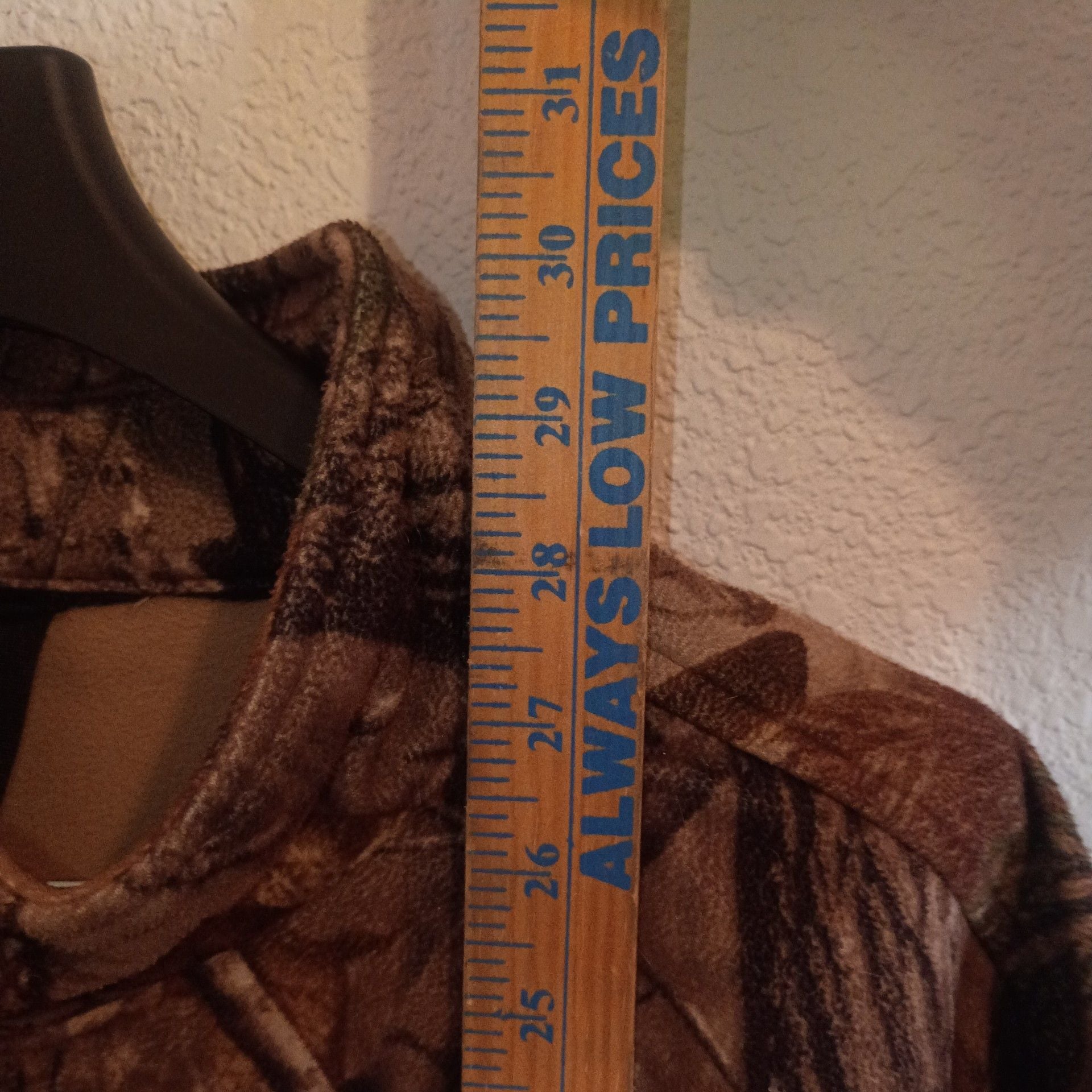 Rivers West Fleece Jacket Realtree Camo Waterproof System size L 4