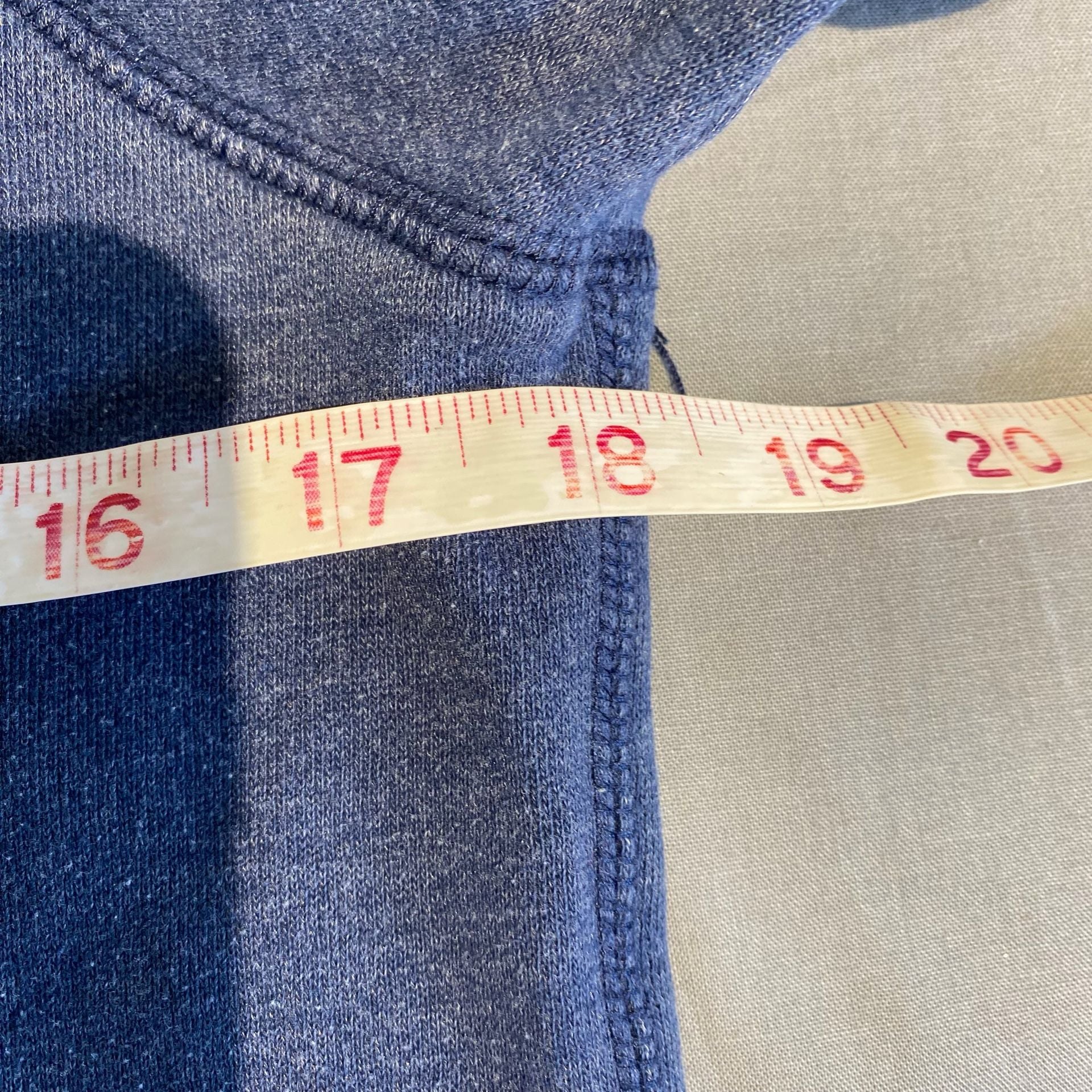 Aeropostale Zip Up Hoodie Size M Blue Full Zip Sweatshirt 5