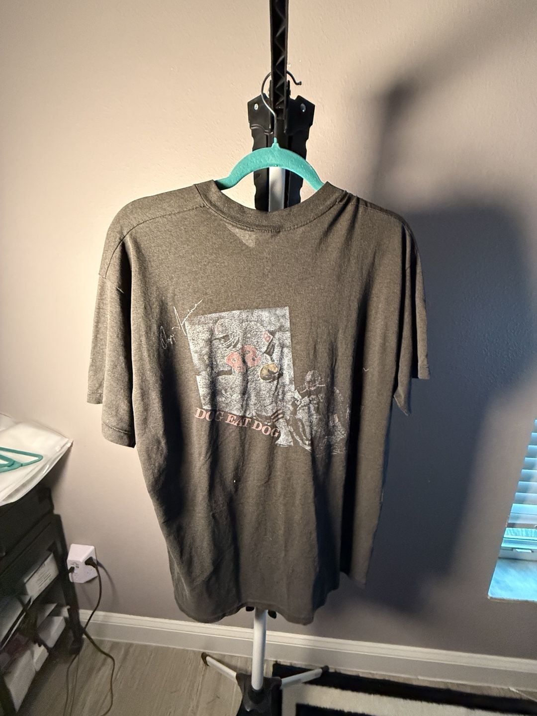 Stedman Vintage Cleveland Football T-Shirt XL (46-48) Black Graphic Tee 8