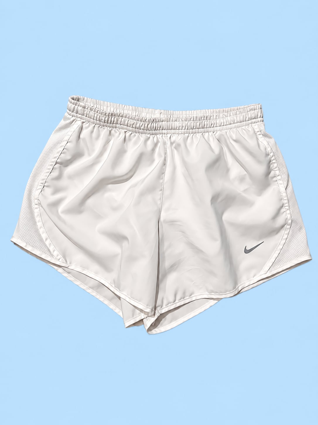 Nike Dri-FIT Tempo Running Shorts youth Size L White 2