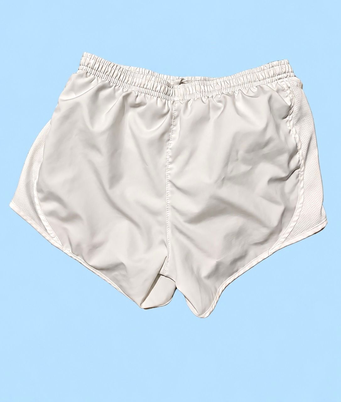 Nike Dri-FIT Tempo Running Shorts youth Size L White 3