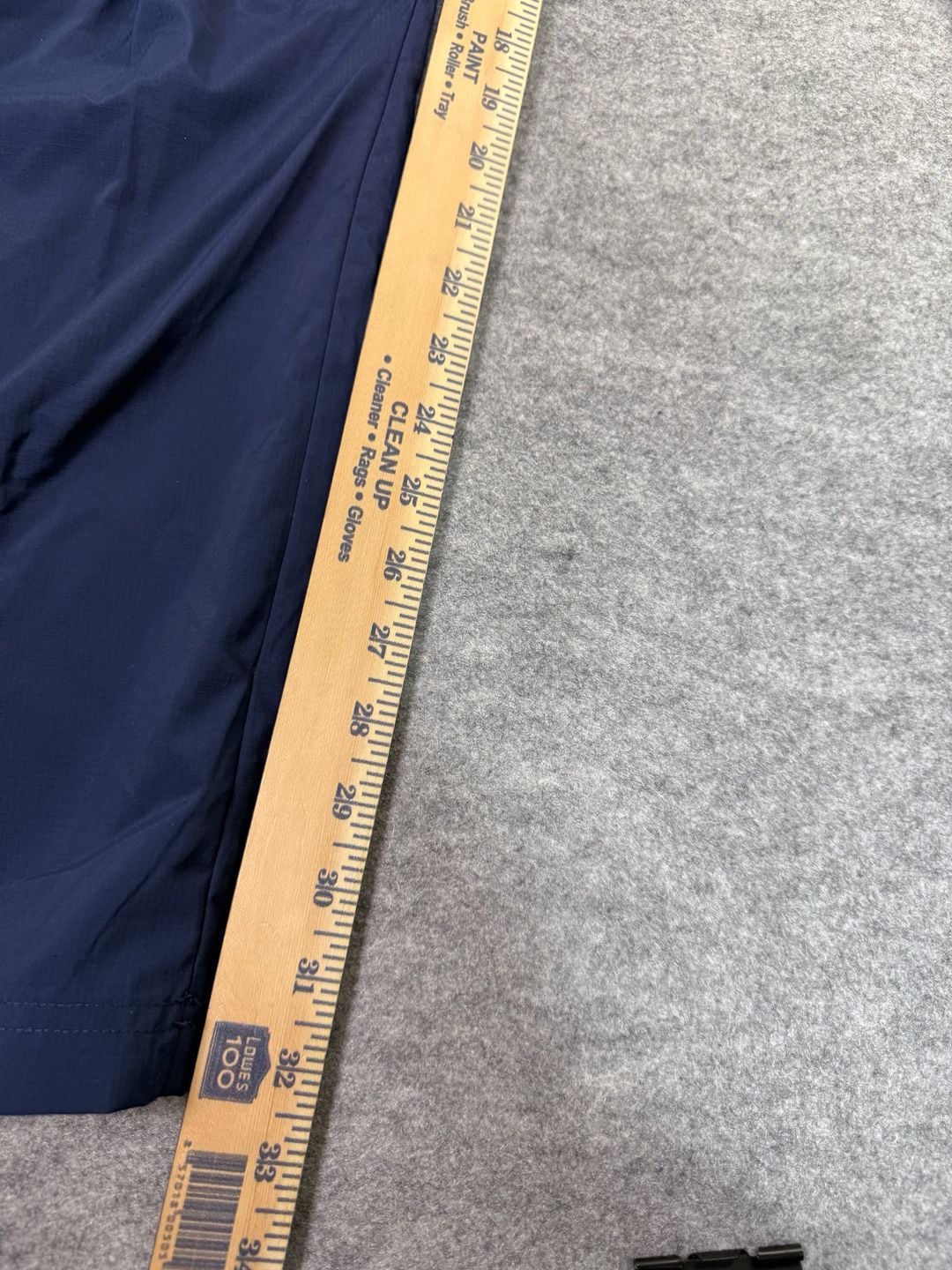 Columbia PFG Nylon Cargo Fishing Pants Size 36x32 Navy Blue Hiking 8