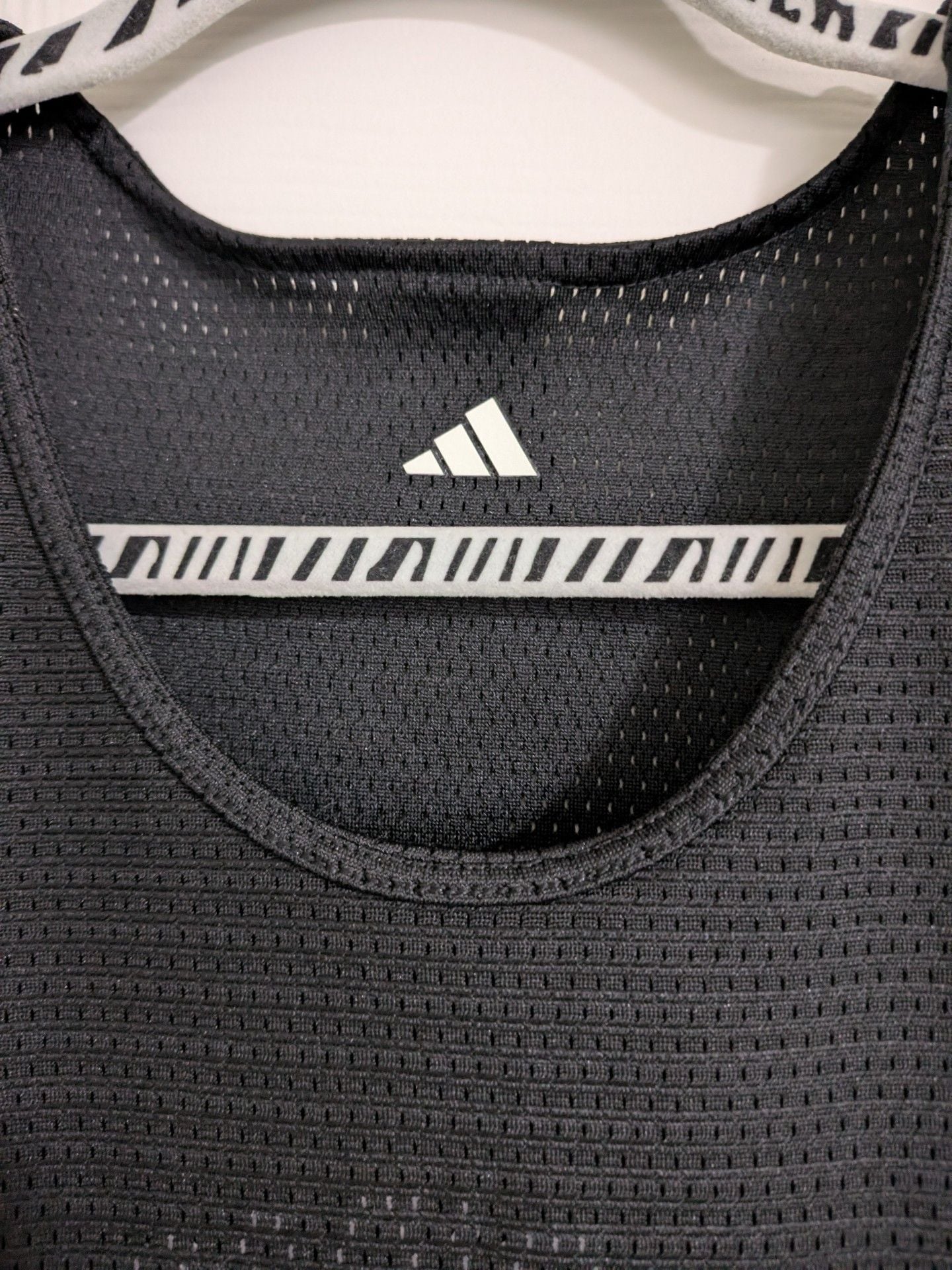 Adidas Hoop As One Basketball Tank Top Size M Black Mesh 9