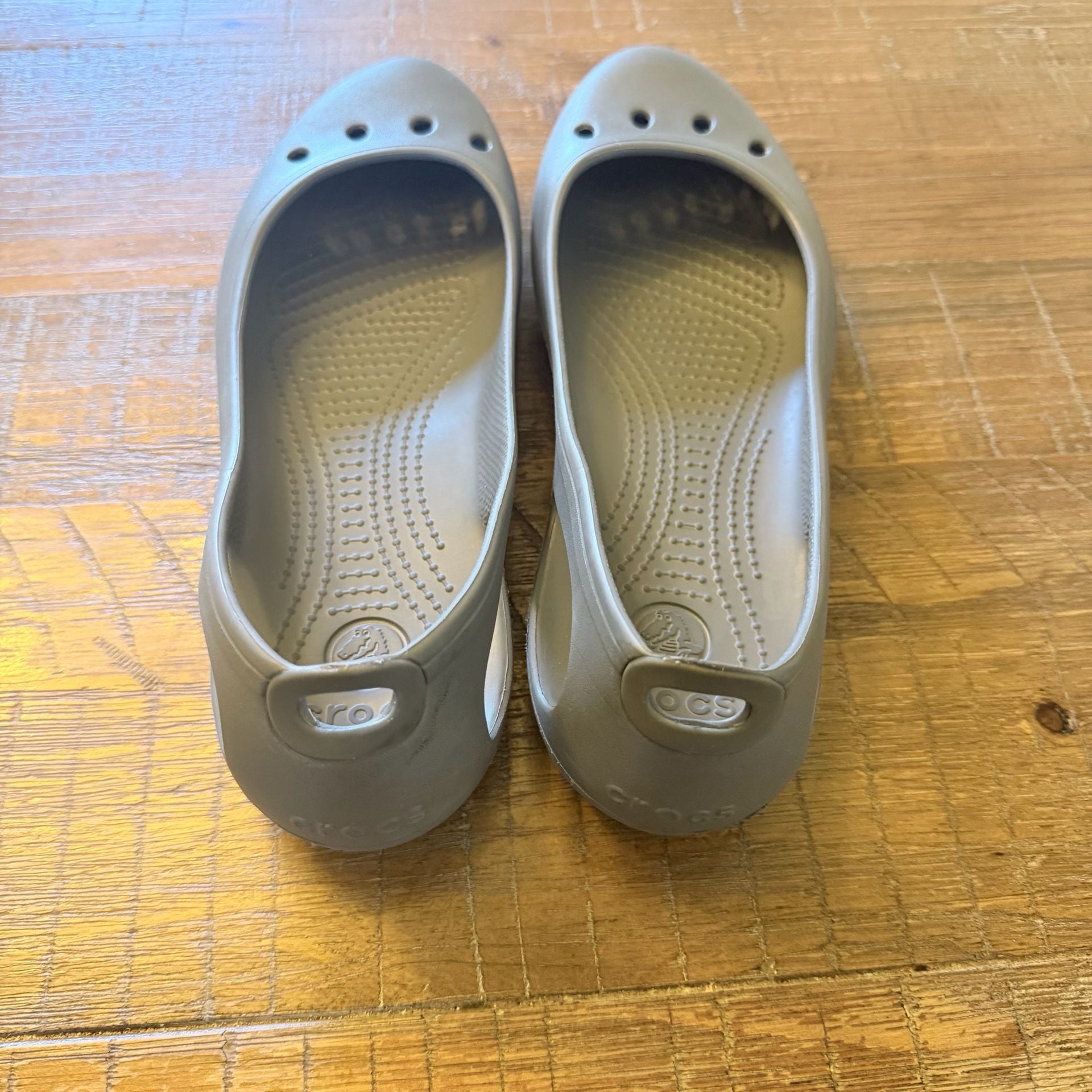 Crocs Kadee Ballet Flat Size 10 Gray 4