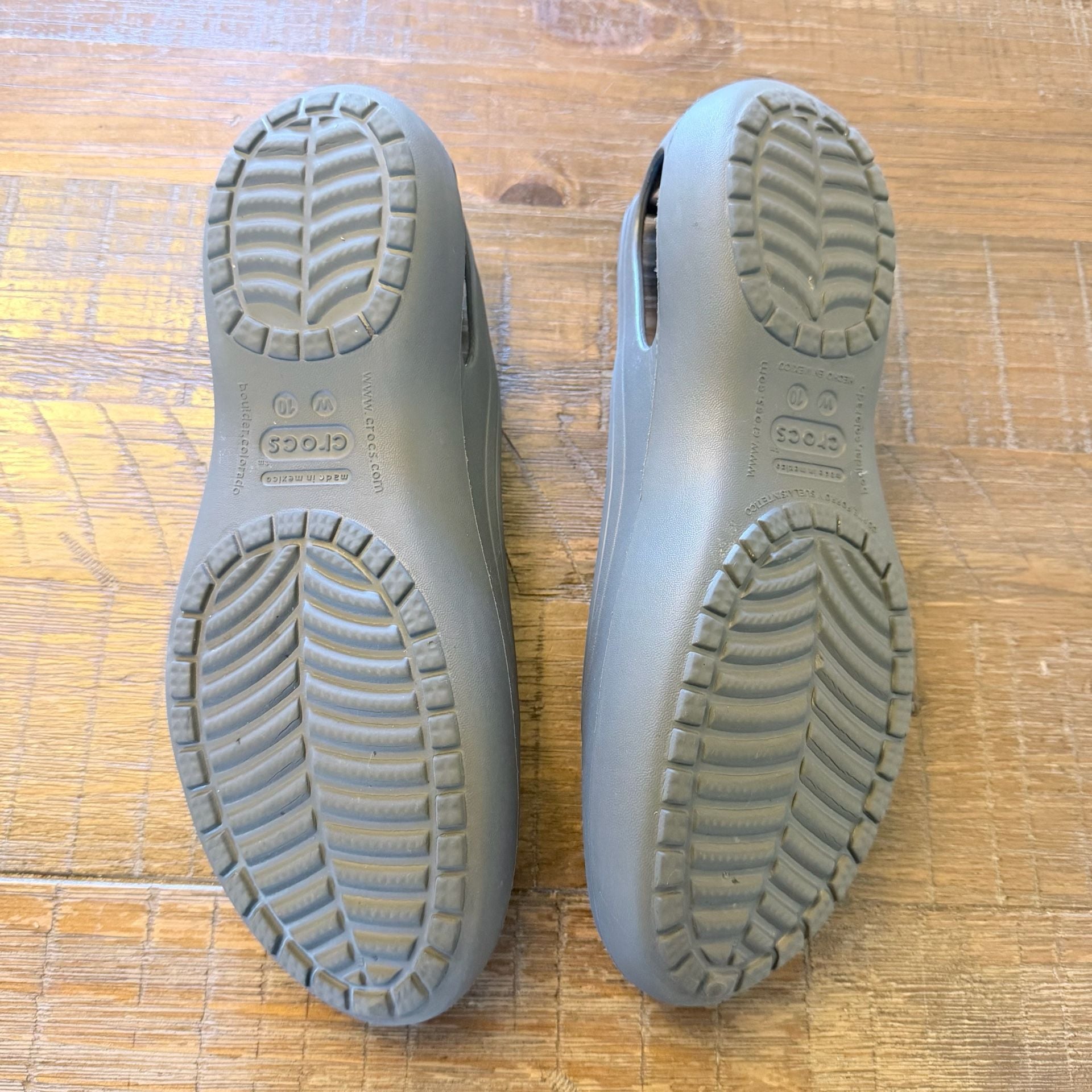 Crocs Kadee Ballet Flat Size 10 Gray 5