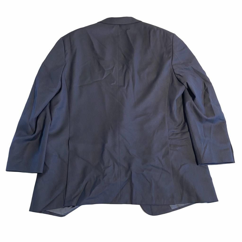 Armani Collezioni Suit Jacket Size 50 Navy Blue Wool Blazer 2