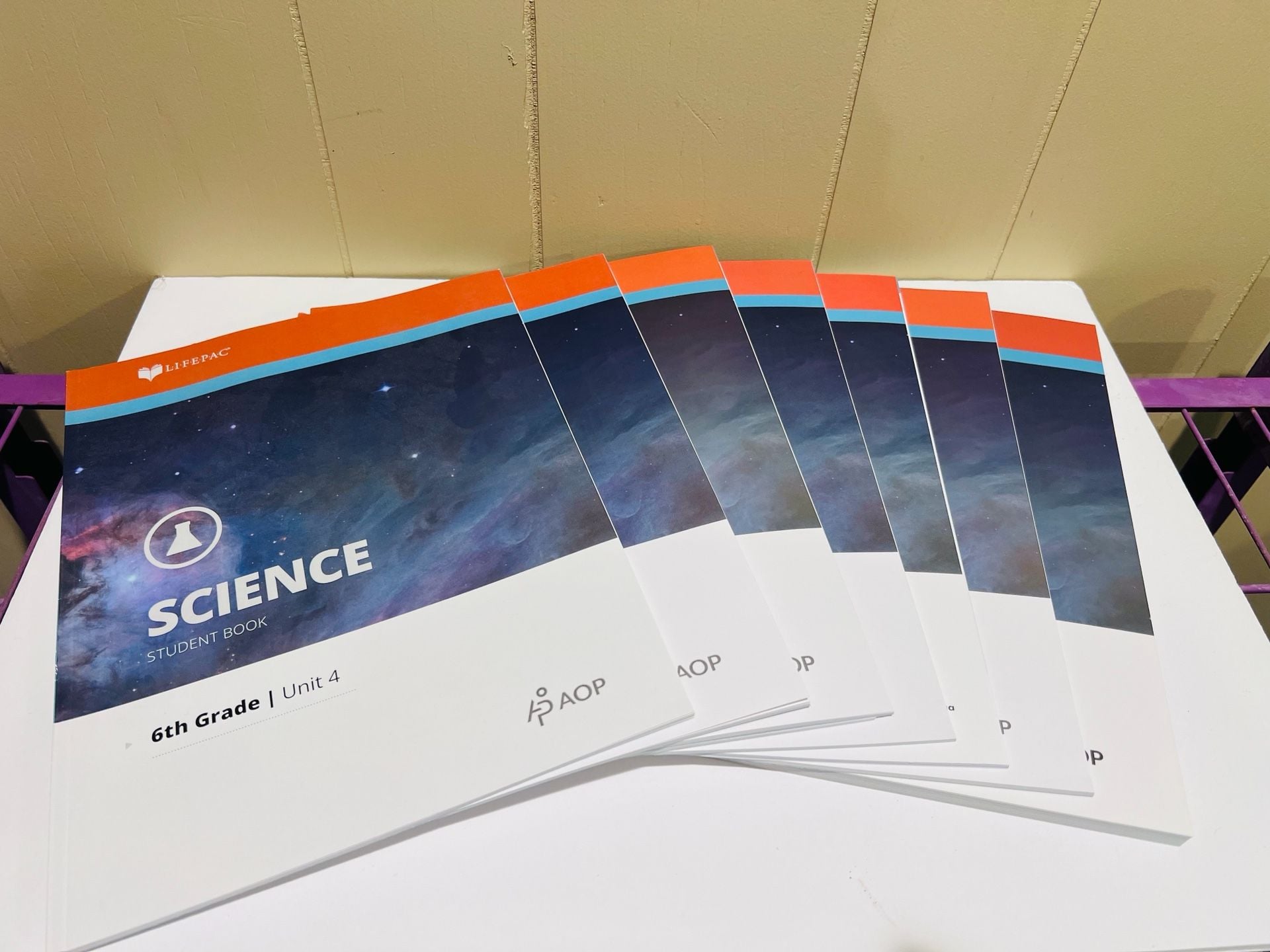 AOP Lifepac Science 6th Grade Unit 4-10 & Teacher Guide 1
