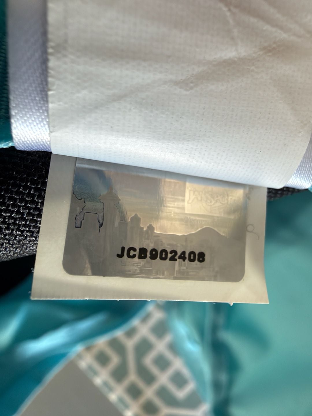 JanSport SuperBreak Backpack Aqua Dash Light Blue 3
