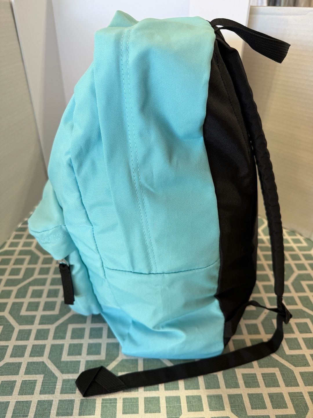 JanSport SuperBreak Backpack Aqua Dash Light Blue 11