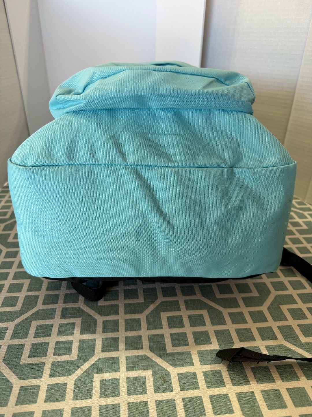 JanSport SuperBreak Backpack Aqua Dash Light Blue 12