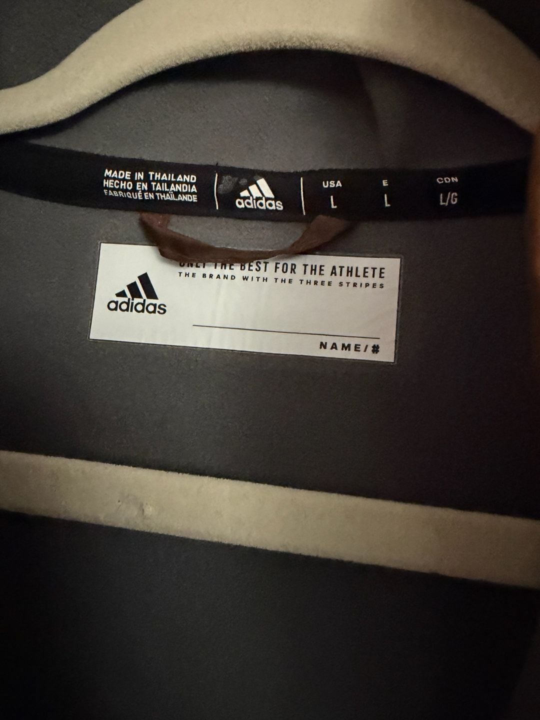 Adidas Full Zip Vest Size L Brown 4