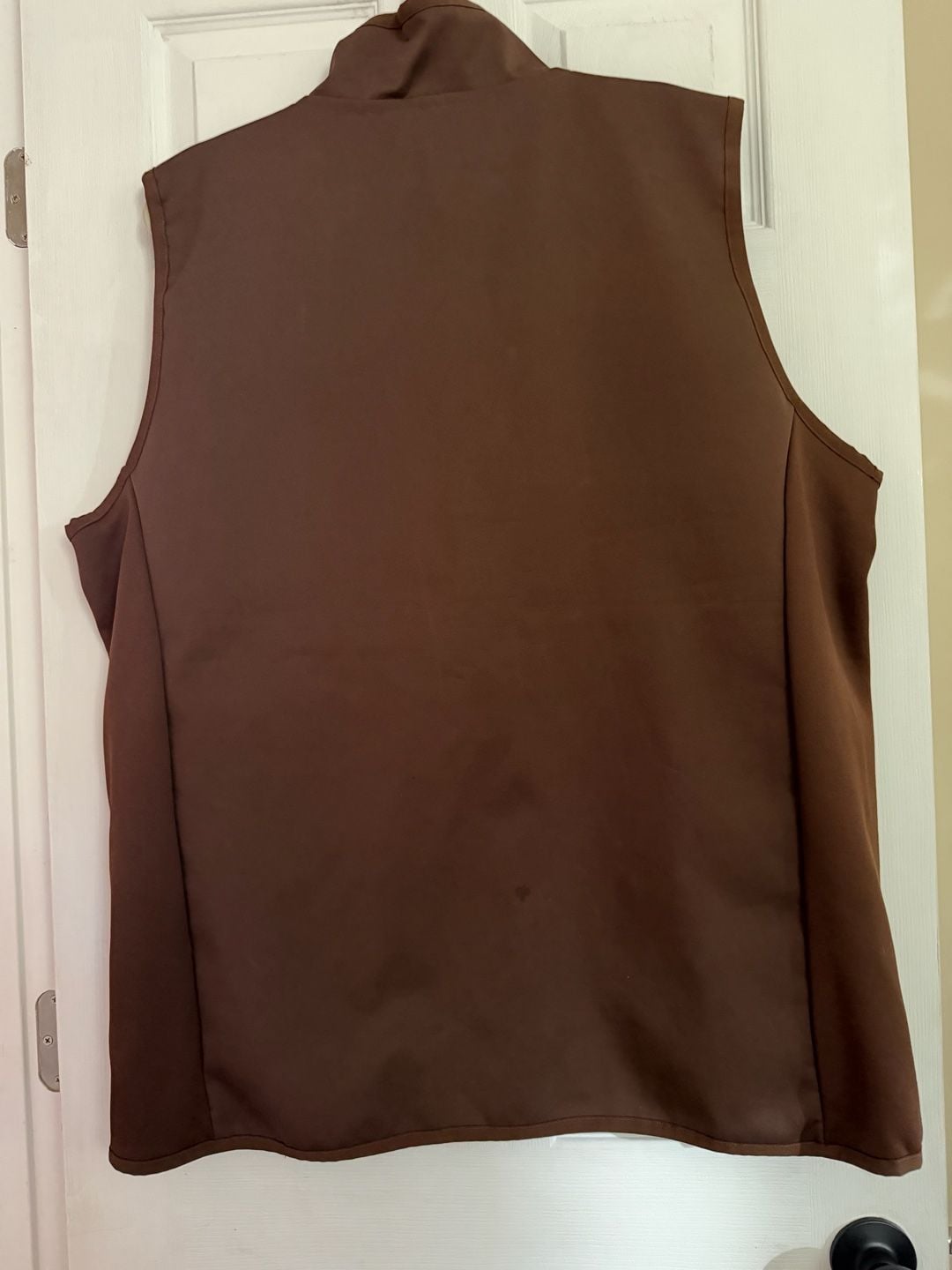 Adidas Full Zip Vest Size L Brown 6