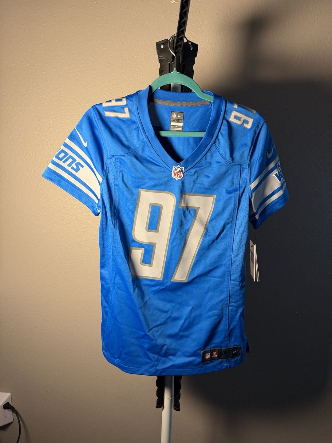 Nike NFL Detroit Lions 97 Jersey Size M 2