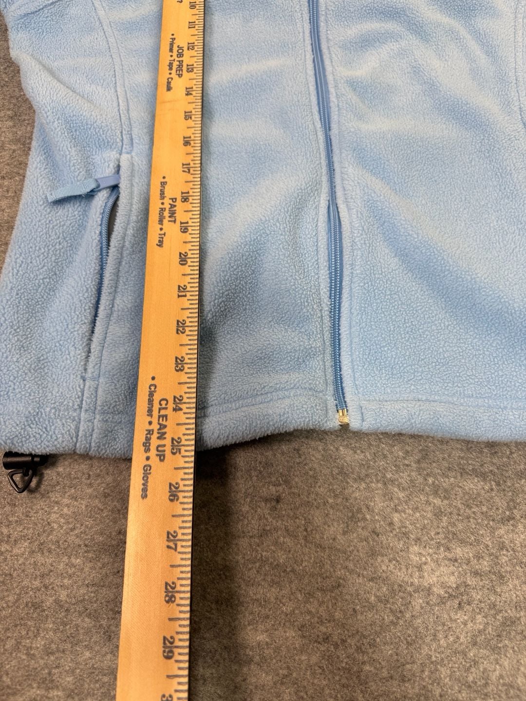Columbia North Carolina Tar Heels Fleece Jacket Size S Blue Full-Zip 8