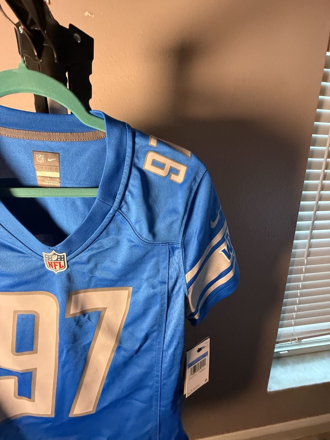 Nike NFL Detroit Lions 97 Jersey Size M 7