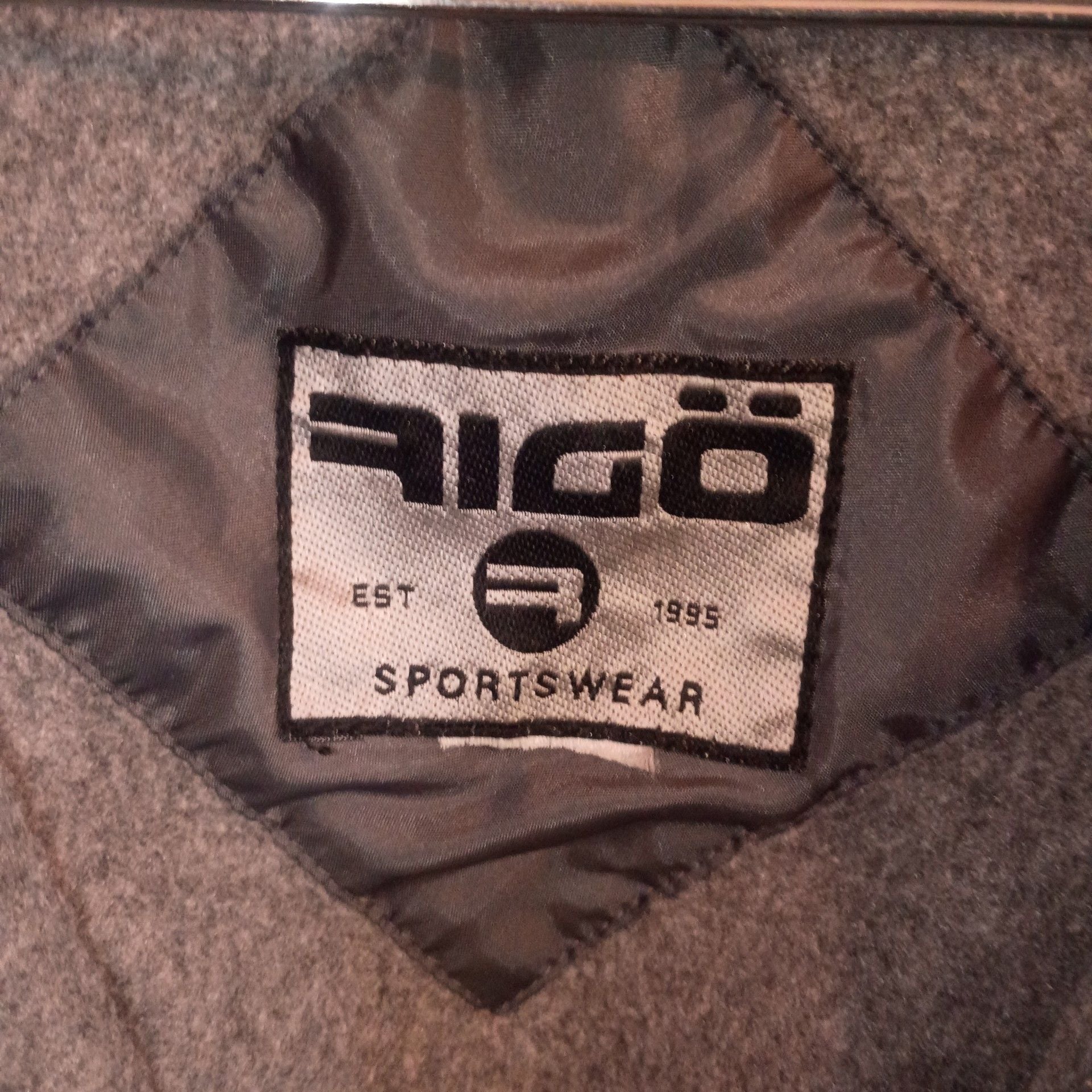 Vintage Aigo Sportswear Jacket Grey size XL 3