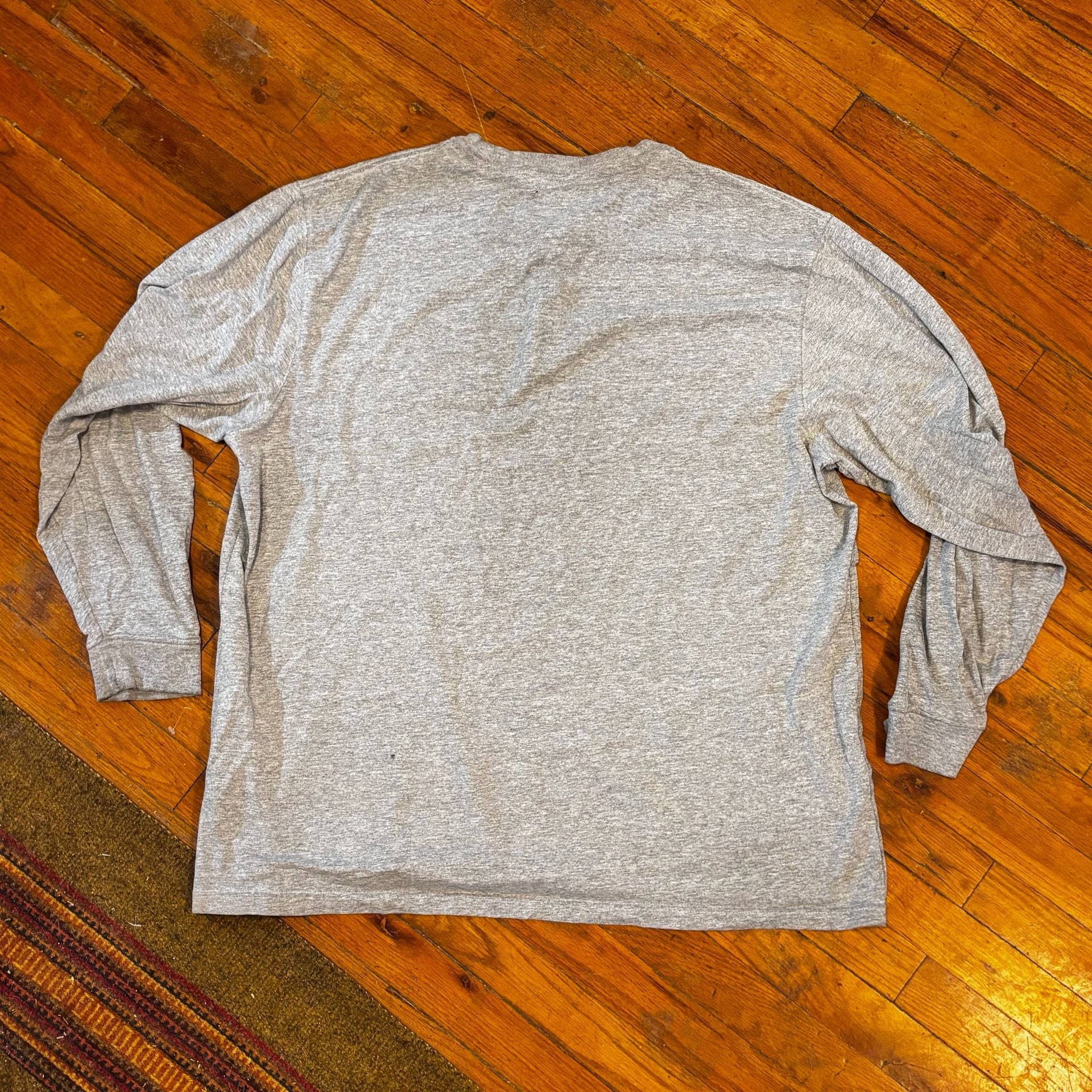 Carhartt Workwear Pocket Long Sleeve Henley Shirt Size 2XL Gray 6