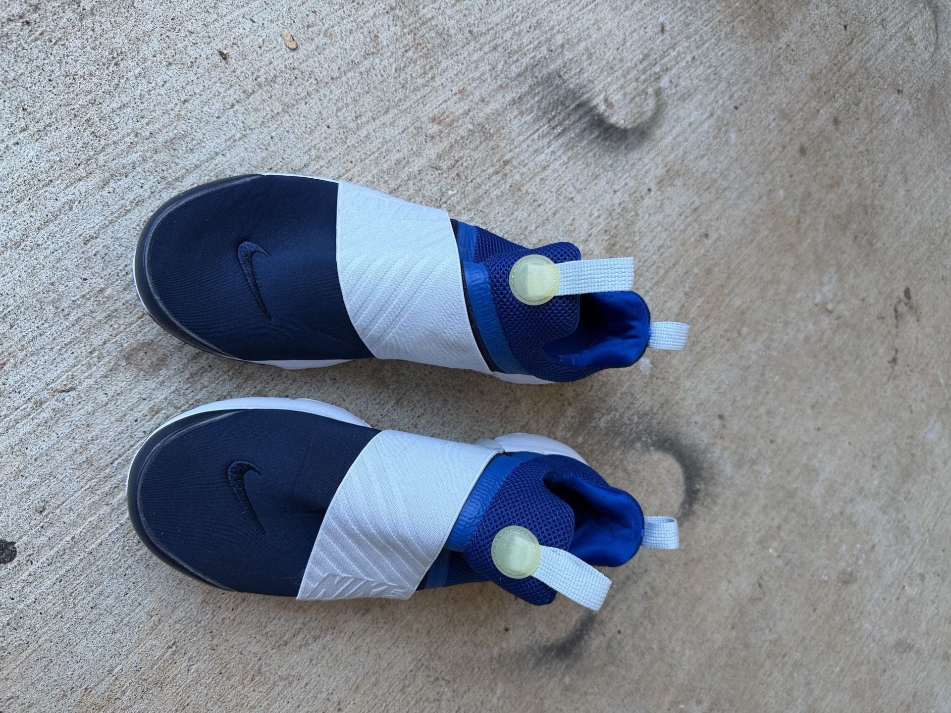Nike Presto Extreme Size 7Y Blue White Slip On Sneakers 2
