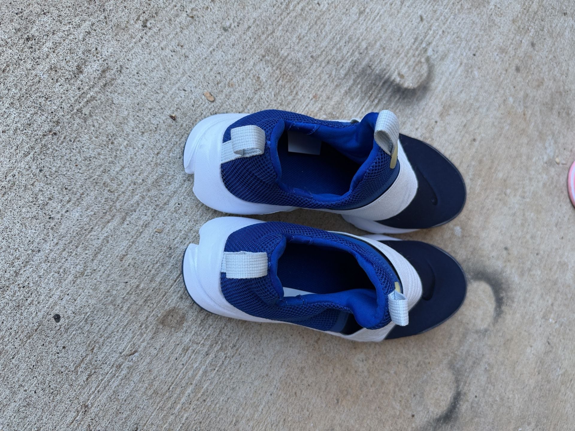 Nike Presto Extreme Size 7Y Blue White Slip On Sneakers 3
