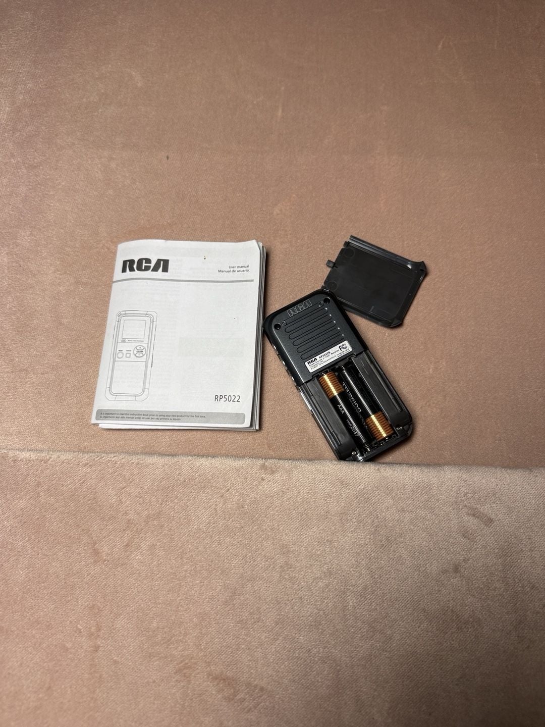 RCA Digital Voice Recorder Rp5022b 64mb With Manual 8