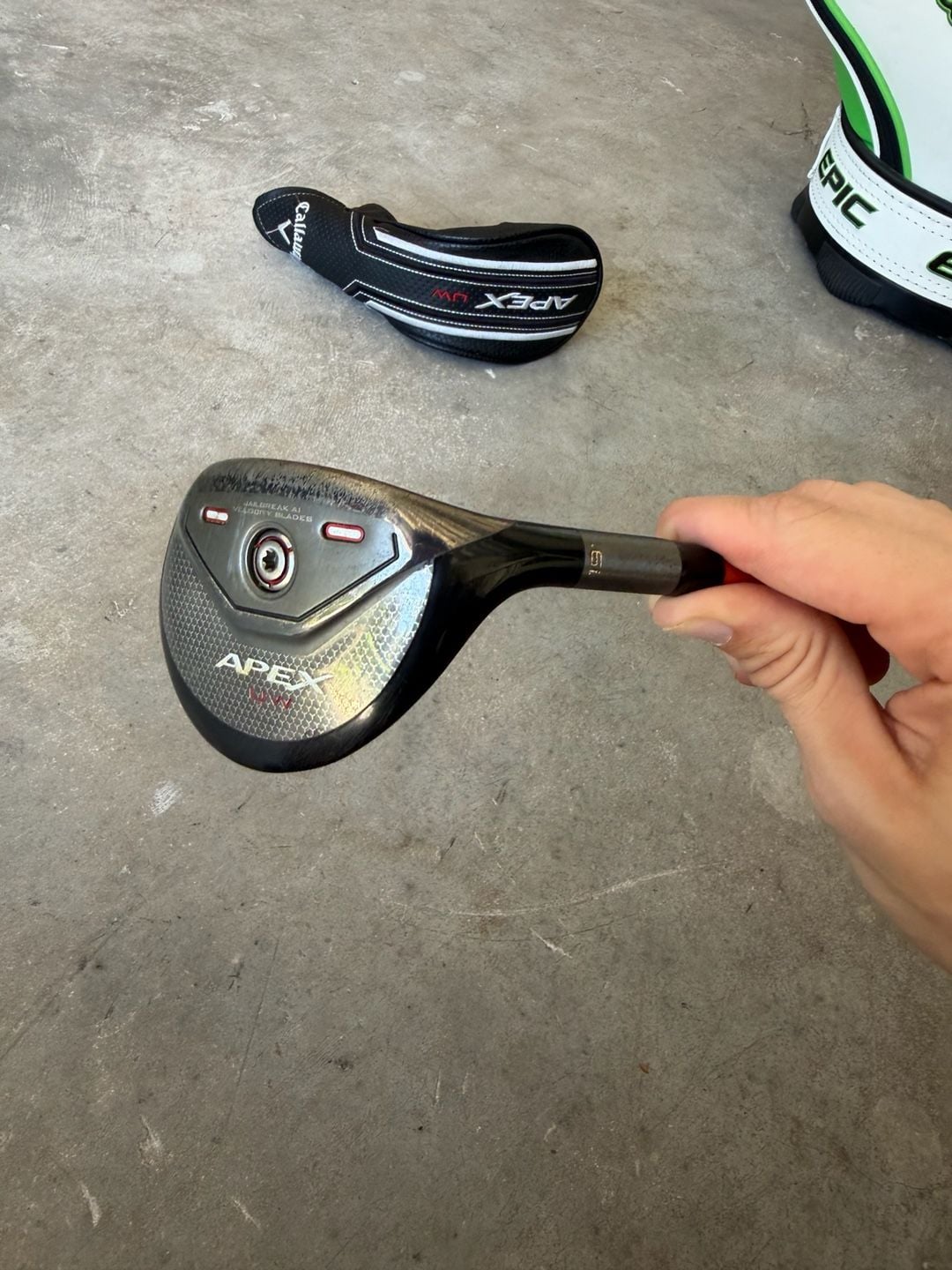 Callaway Apex UW Utility Wood 19 Degrees 19° Graphite Design DI-7 Stiff 2