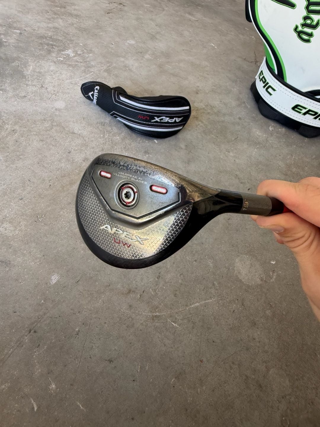 Callaway Apex UW Utility Wood 19 Degrees 19° Graphite Design DI-7 Stiff 6